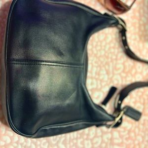 Coach bag, black, medium size!